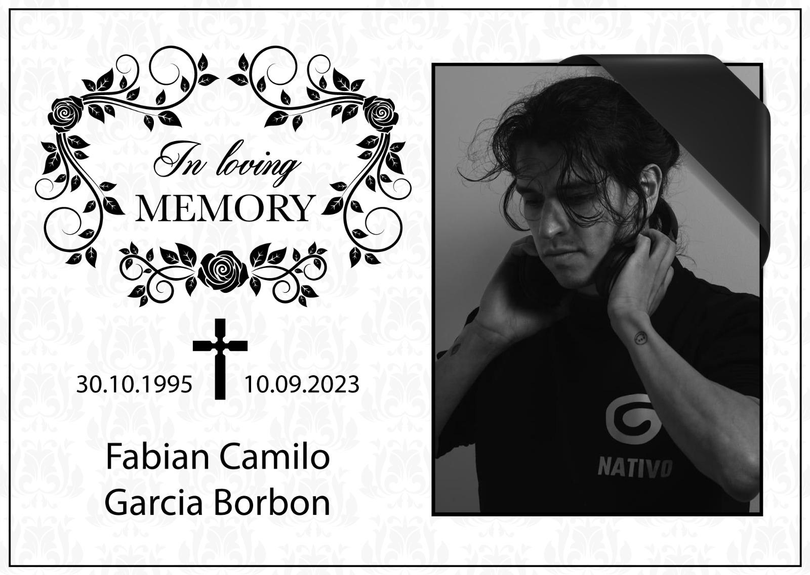 For Camilo — forever part of our jungle